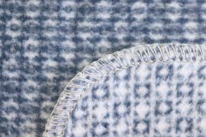 Schlafdecke blaues Mosaikmuster #ECO-FRIENDLY 150/200cm