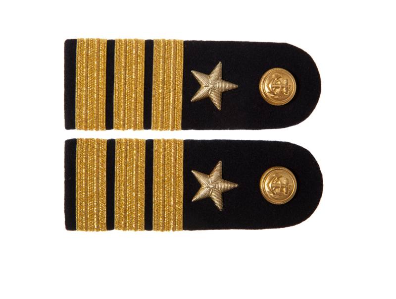 Pins Sterne Rangabzeichen General Dienstgrad für Schulterstücke Kragen Effekte