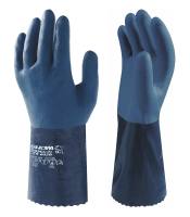 Nitril Chemikalienschutz-Handschuh blau 31cm Gr.10
