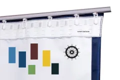 Vorhang schwer entflammbar FR/MED