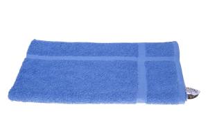 Badeteppich Frottee blau YOUKALI® 100% Baumwolle 650g/qm 50/75cm