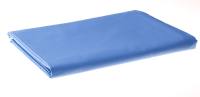Bettlaken blau YOUKALI® 100% Baumwolle Linon 140g/qm 160/280cm
