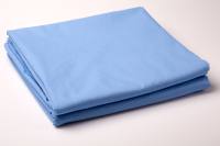 Doppelbettlaken blau YOUKALI® 100% BW Linon 140g/qm 180/280cm