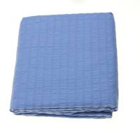 Bett-/Kissenbezug blau Seersucker HV 100% BW 140g/qm 135/200 80/80cm