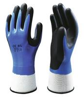 Kälteschutz Handschuh 3/4 Nitril gesandet schwarz Mallory  Gr. 10